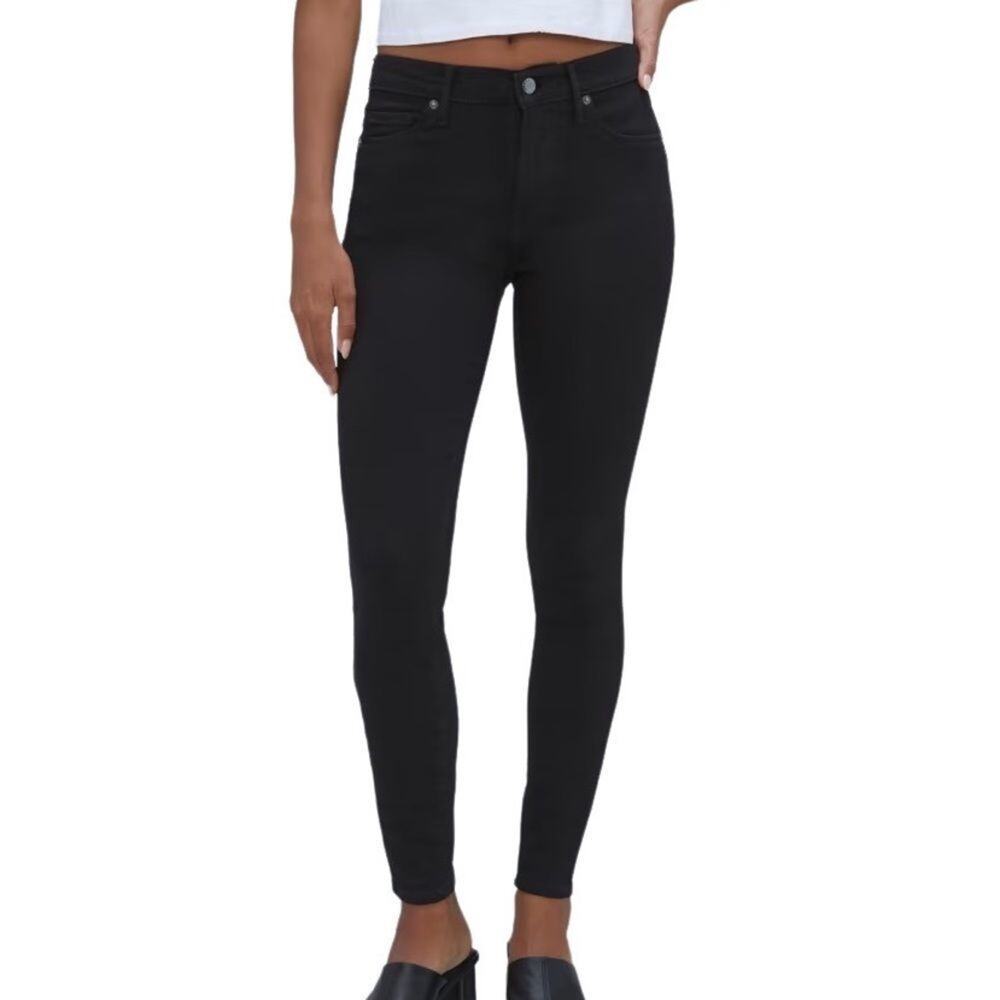 Everlane Women's Skinny Jeans - Jet Black